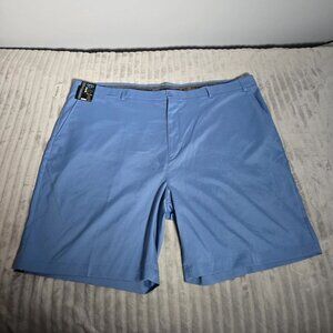 Roundtree & Yorke Big Man Performance Shorts 52W Blue Stretch‎ NWT. 012